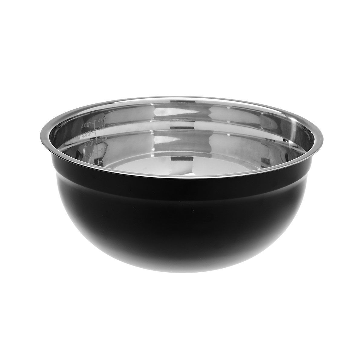 ESTIA ΜΠΟΛ ΑΝΑΜΕΙΞΗΣ ΑΝΟΞΕΙΔΩΤΟ 28x13cm ΜΑΥΡΟ ΜΑΤ 01-15251