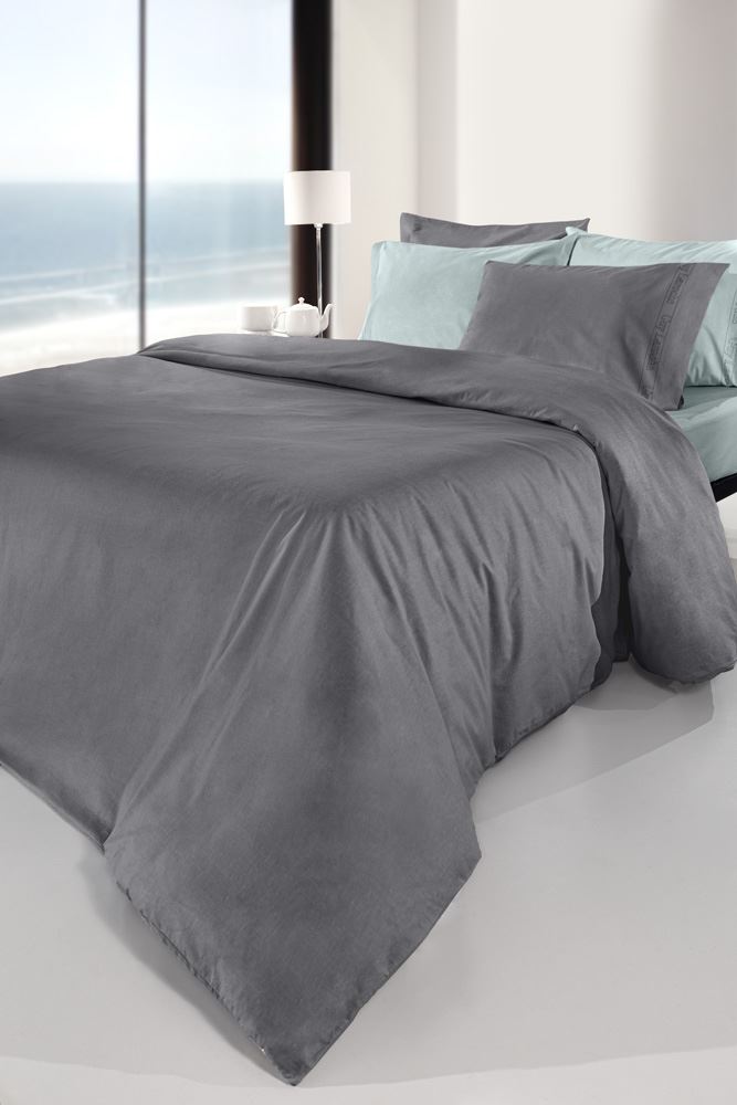 Παπλωματοθήκη Color Plus Anthracite