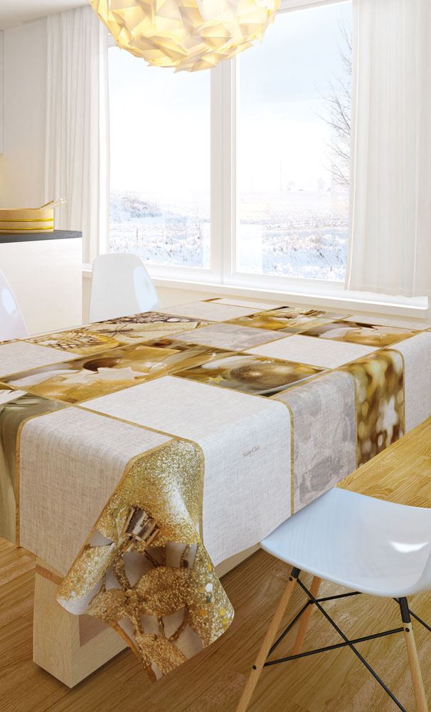 Χριστουγεννιάτικο Τραπεζομάντιλο 2020 145x145