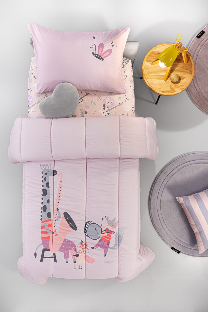 Κουβερλί Jazz Lilac Suede