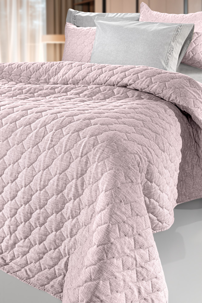 Σετ 2τμχ Κουβερλί Kiara Blue 250x240