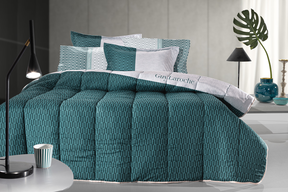 Πάπλωμα Status Petrol Suede 220x240