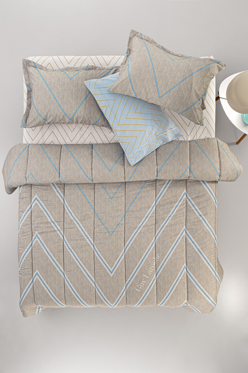 Παπλωματοθήκη Canyon Beige Suede 225x245