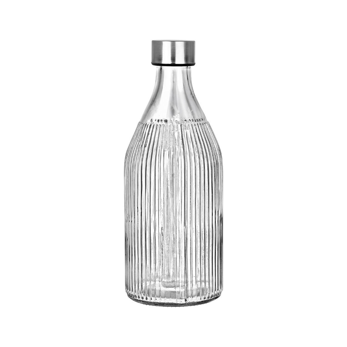 HOMELY ΜΠΟΥΚΑΛΙ ΓΥΑΛΙΝΟ 1000ml ΜΕ ΑΝΟΞΕΙΔΩΤΟ ΚΑΠΑΚΙ