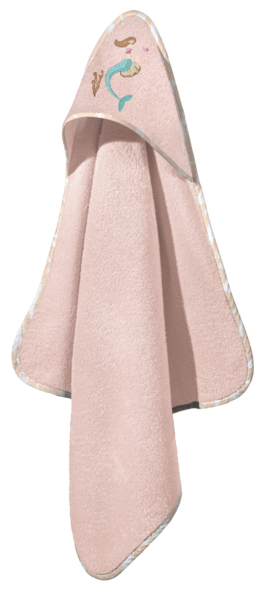 Βρεφικό Μπουρνούζι - Κάπα Merida Salmon-Pink 75Χ75
