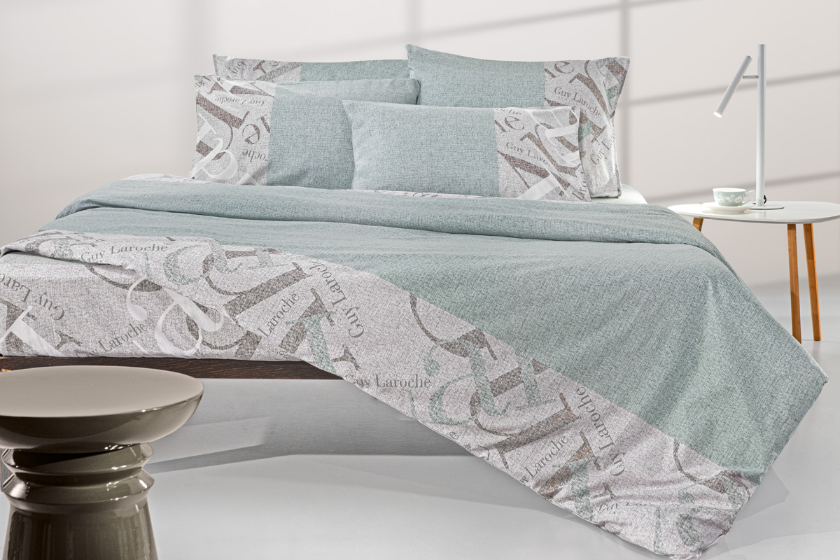 Σετ 4τμχ Σεντόνια Passport Mint με Λάστιχο 170x200+32