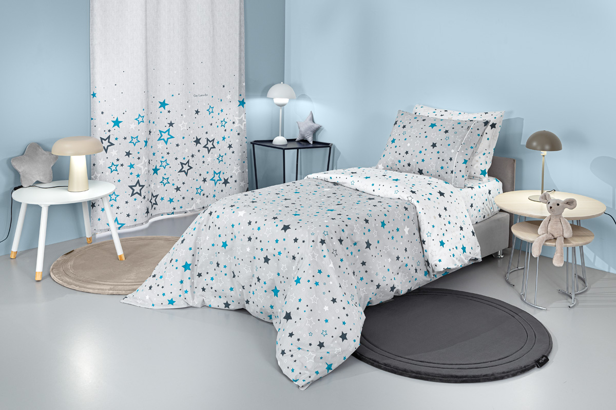 Σετ 3τμχ Παιδικά Σεντόνια Starland Silver 165Χ250