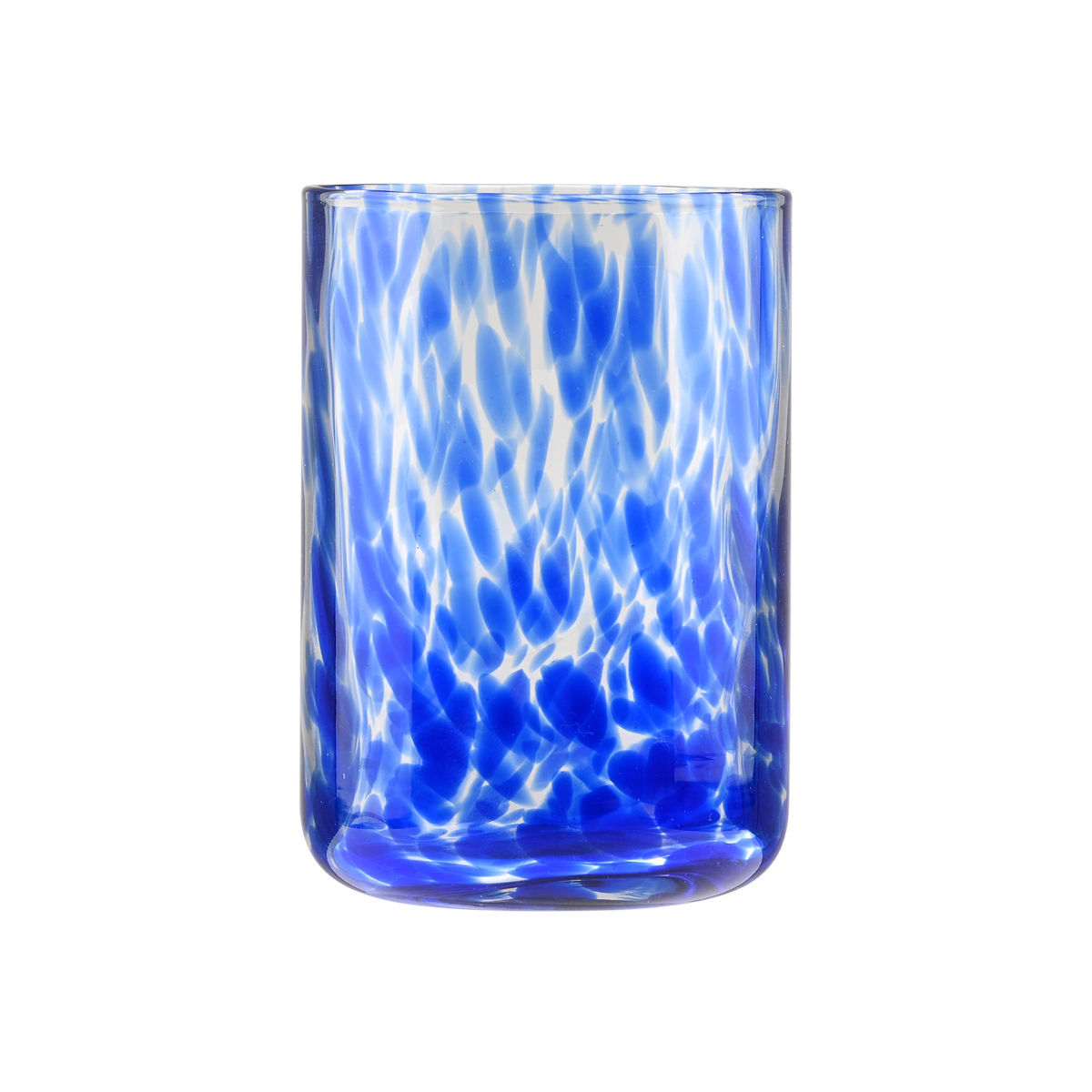 ESTIA ΠΟΤΗΡΙ ΝΕΡΟΥ ΧΑΜΗΛΟ COLORBURST ΓΥΑΛΙΝΟ 360ml ΜΠΛΕ ΣΕΤ 6ΤΕΜ.