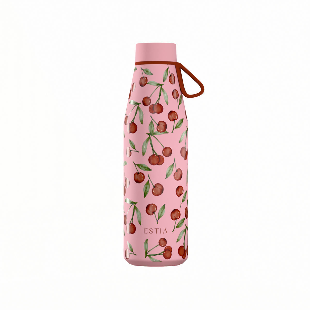 ESTIA ΘΕΡΜΟΣ FLOW SAVE THE AEGEAN 500ml CHERRY ROSE