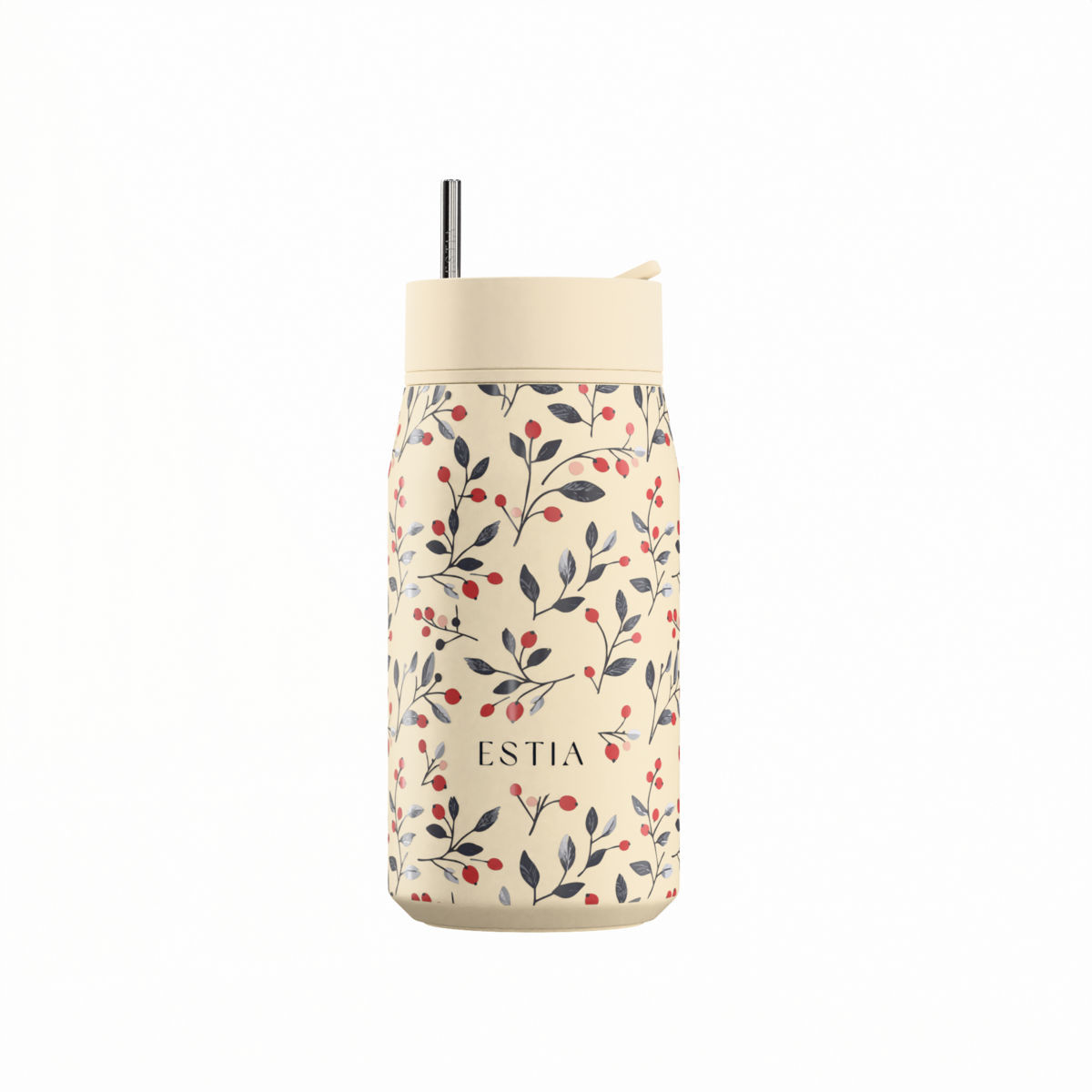 ESTIA ΘΕΡΜΟΣ LENS SAVE THE AEGEAN 360ml BLOOM BEIGE