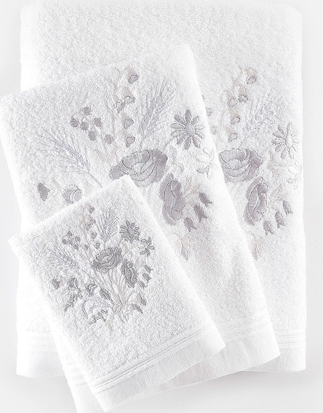 Σετ πετσέτες 3 τεμ. SABINE WHITE, RYTHMOS HOME